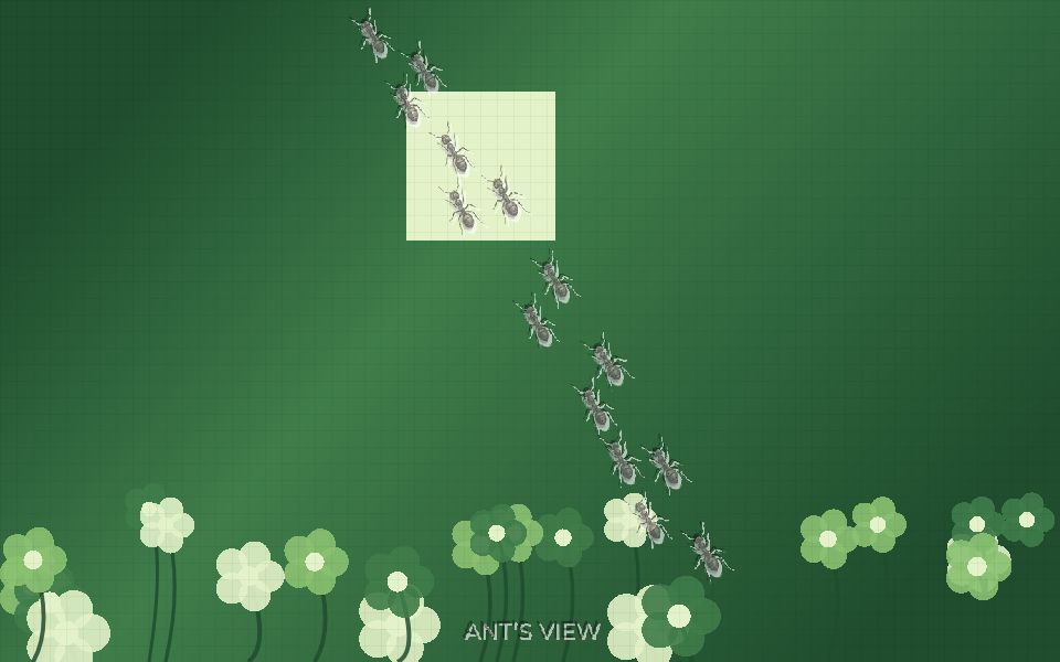 Pixel meadow
